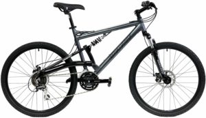 Gravity 2020 FSX 1.0 Dual Full Suspension Mountain Bike with Disc Brakes Aluminum Frame