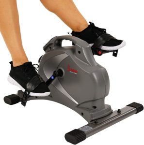 Sunny Health & Fitness SF-B0418 Magnetic Mini Exercise Bike with Digital Monitor and 8 Level Resistance