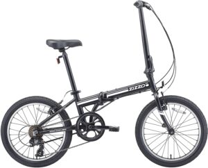 EuroMini ZiZZO Heavy Duty-300 lb. Load Limit - Forte 29 lbs Folding Bike