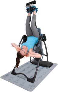 Teeter FitSpine LX9 Inversion Table, Deluxe Easy-to-Reach Ankle Lock, Back Pain Relief Kit, FDA-Registered