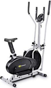 Nightcore 2 in 1 Elliptical Fan Bike Dual Cross Trainer Machine