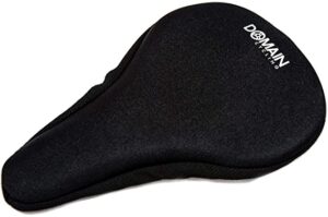 Domain Cycling Premium Bike Gel Seat Cushion Cover